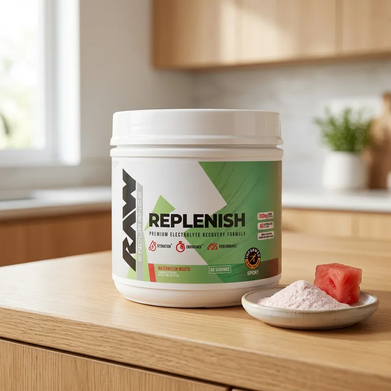Raw Nutrition Endurance Replenish – Watermelon Mojito produktbilde