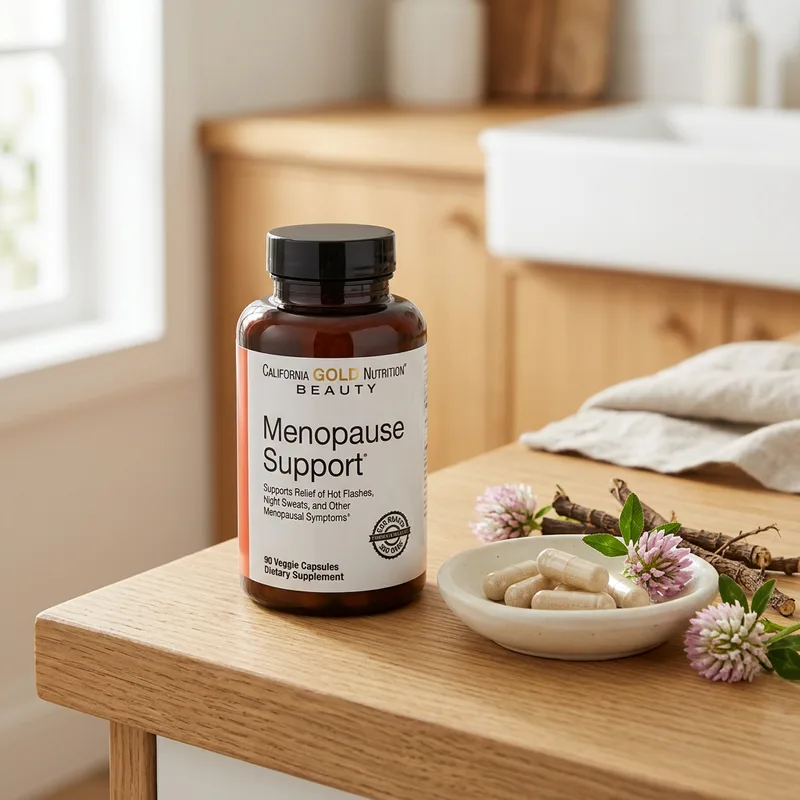 California Gold Nutrition Beauty Menopause Support produktbilde