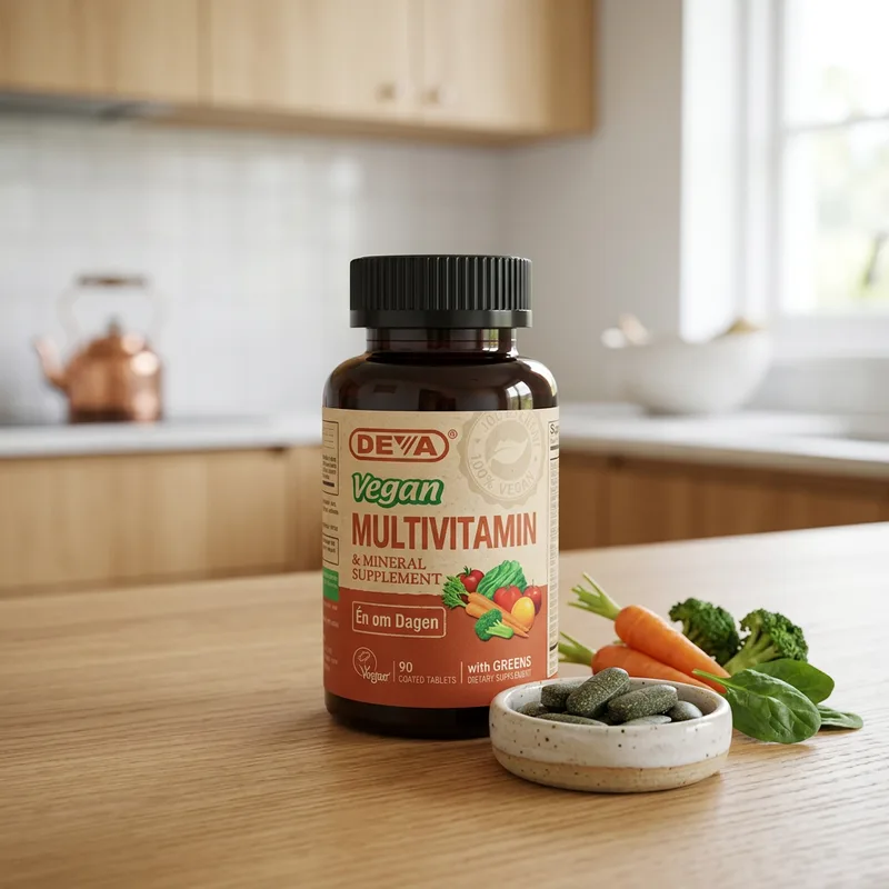 Deva Vegan Multivitamin & Mineral One Daily (90 Coated Table produktbilde