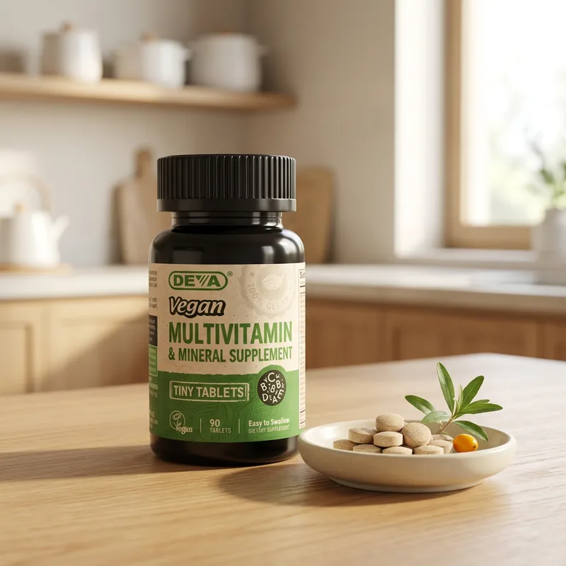 Deva Vegan Multivitamin & Mineral (90 Tiny Tablets) produktbilde