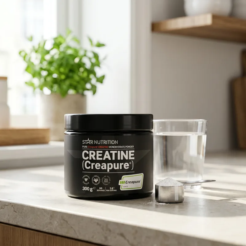 Star Nutrition Kreatin Creapure 300 g i hverdagsmiljø