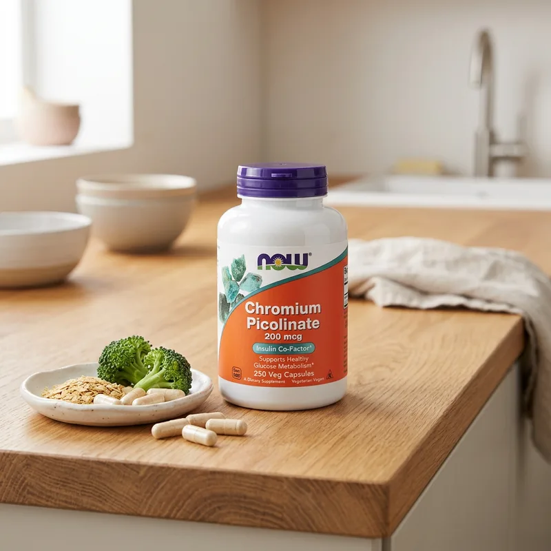 NOW Foods Chromium Picolinate 200 mcg produktbilde