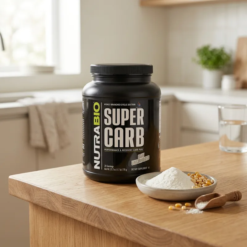 NutraBio Super Carb produktbilde