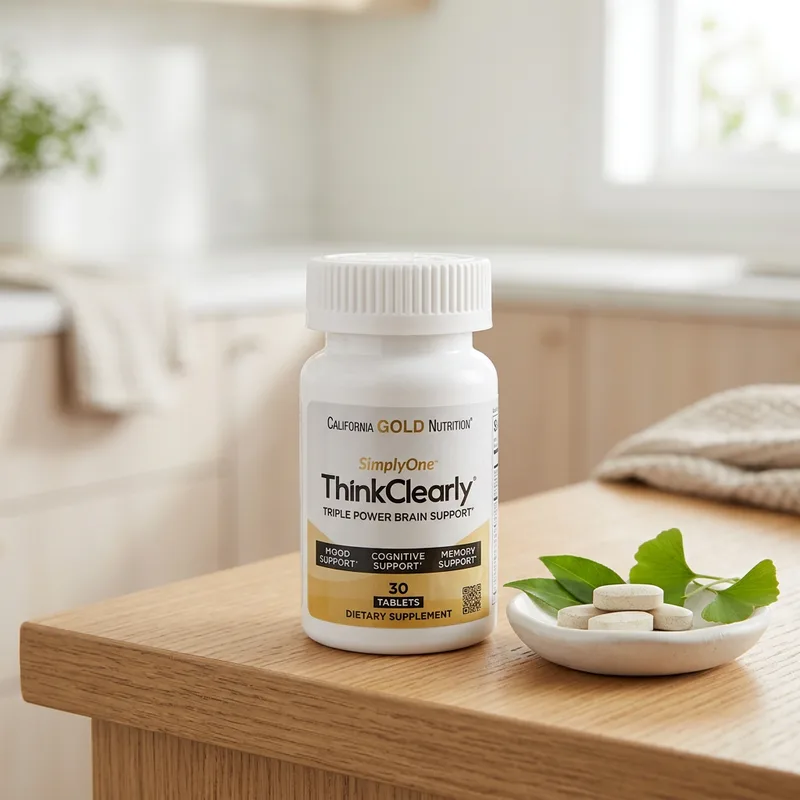 California Gold Nutrition SimplyOne Think Clearly produktbilde