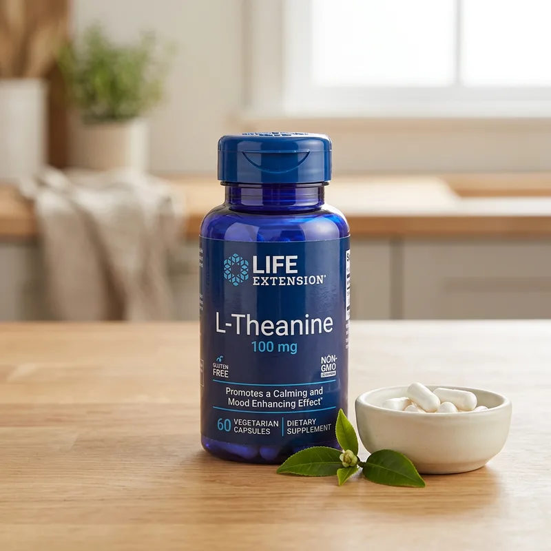 Life Extension L-Theanin 100 mg produktbilde