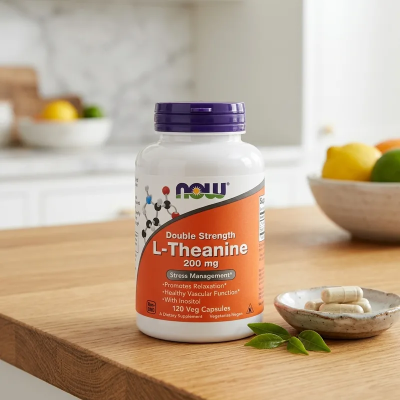 NOW Foods L-Theanin produktbilde