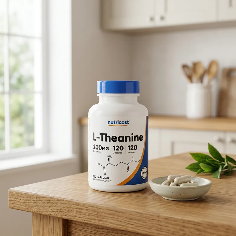 Nutricost L-Theanin 200 mg produktbilde