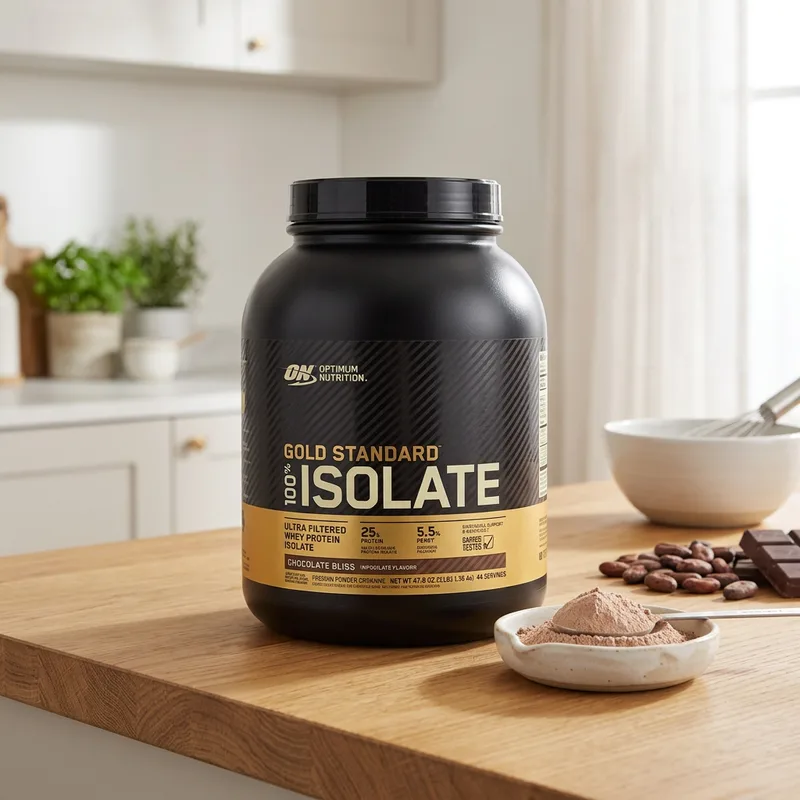 Optimum Nutrition Gold Standard 100% Isolate Chocolate Bliss produktbilde