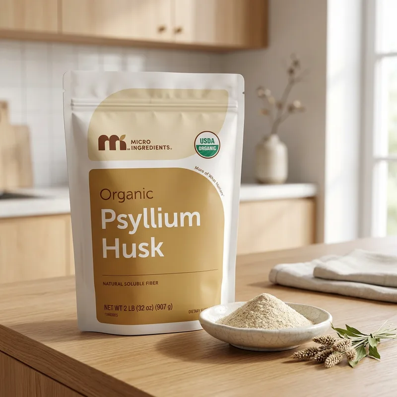 Micro Ingredients Organic Psyllium Husk Powder produktbilde