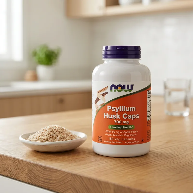 NOW Foods Psyllium Husk Caps produktbilde