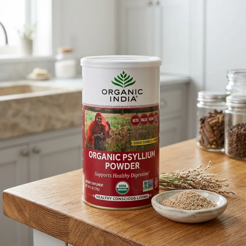 Organic India Organic Psyllium Powder produktbilde