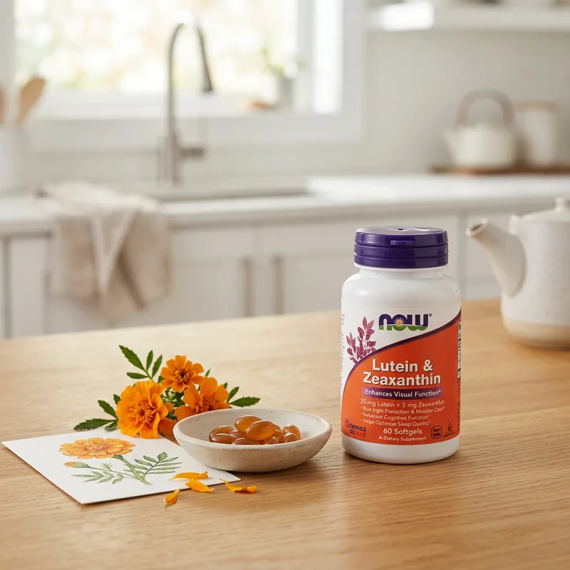 NOW Foods Lutein og Zeaxantin produktbilde