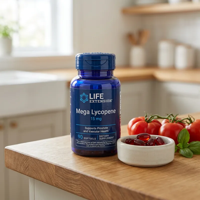 Life Extension Mega Lycopene 15 mg produktbilde