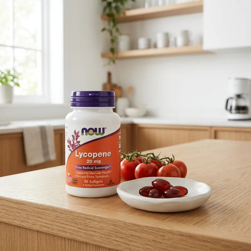 NOW Foods Lycopene 20 mg produktbilde