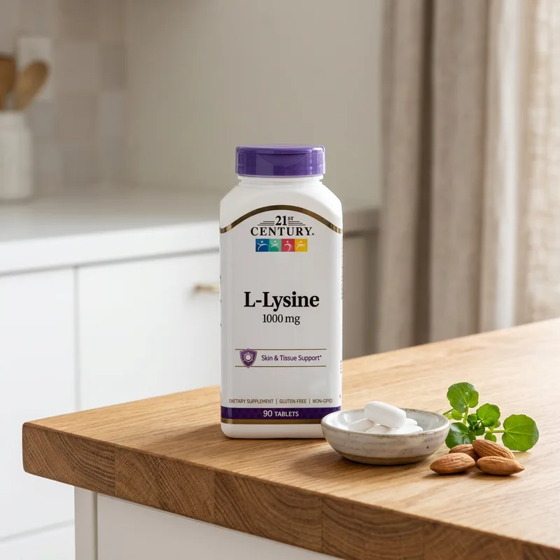 21st Century L-Lysine 1000 mg produktbilde