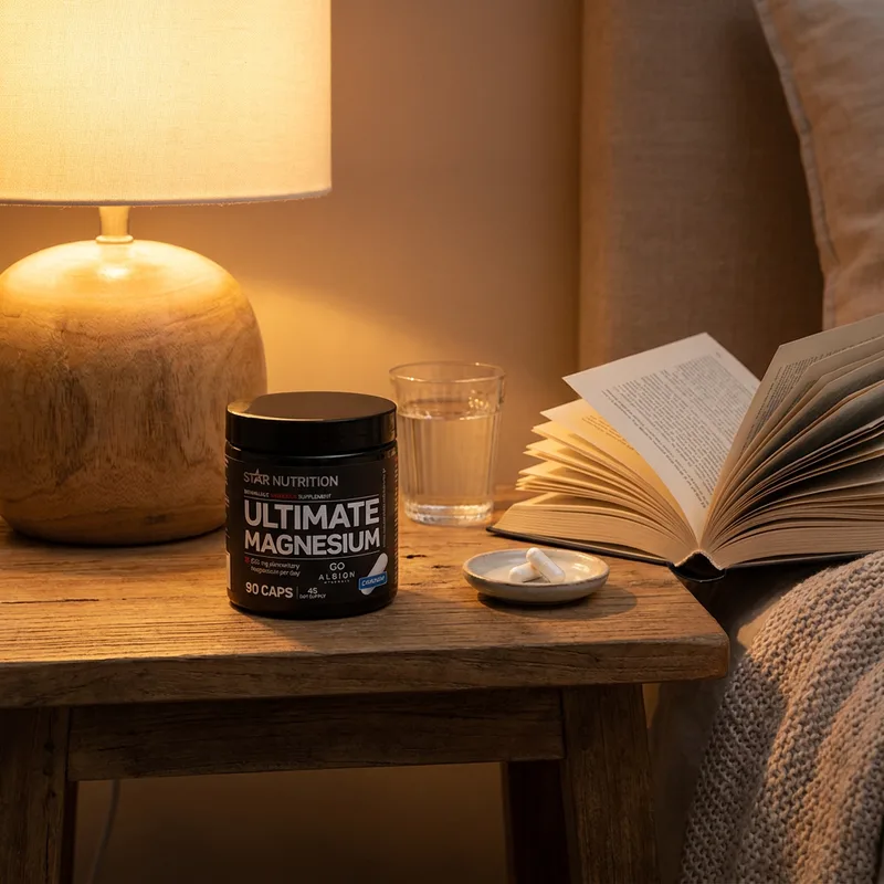 Star Nutrition Ultimate Magnesium 90 kapsler i hverdagsmiljø