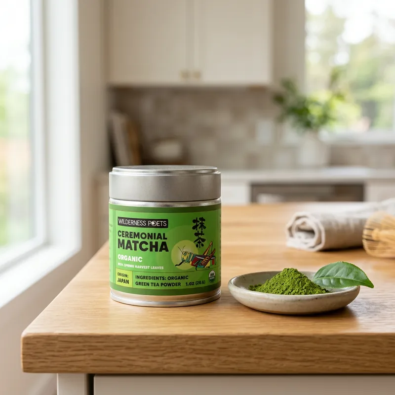 Wilderness Poets Organic Ceremonial Matcha produktbilde