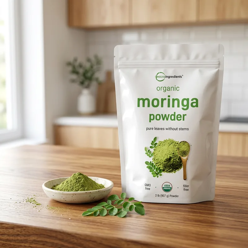 Micro Ingredients Organic Moringa Powder produktbilde