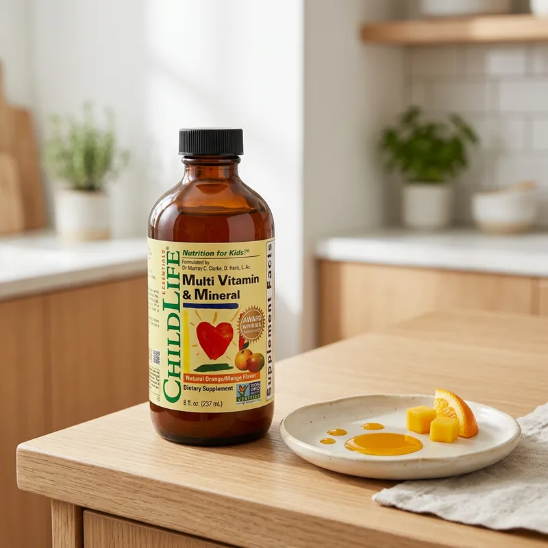 ChildLife Essentials Multivitamin og Mineral – flytende produktbilde