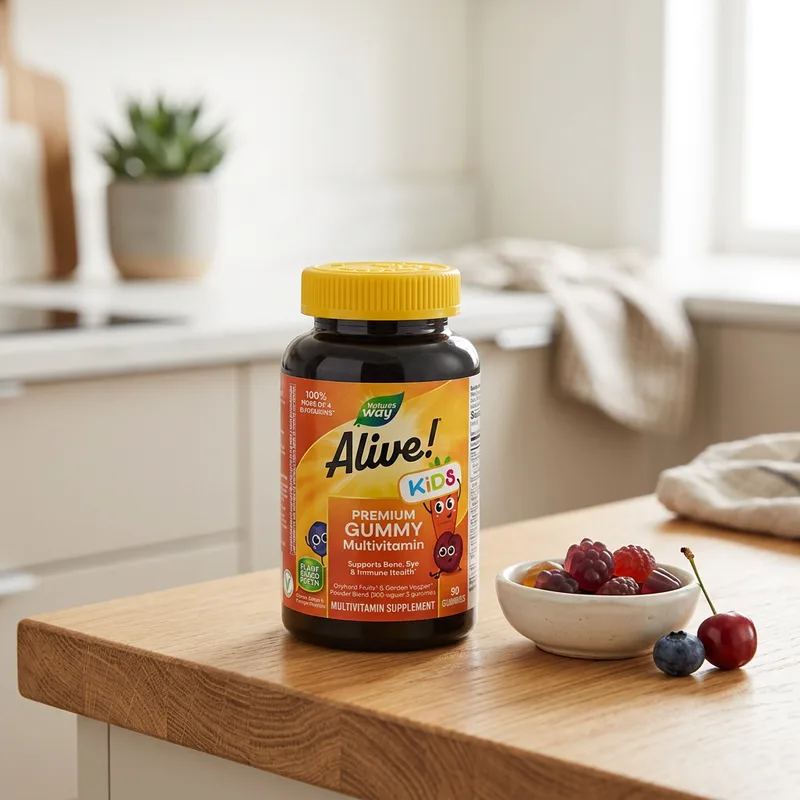 Nature's Way Alive! Kids Gummy – multivitamin i gummi produktbilde