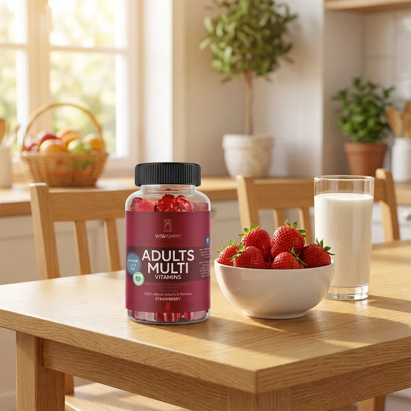 VitaYummy Multivitamin Voksne Gummies 60 stk i hverdagsmiljø