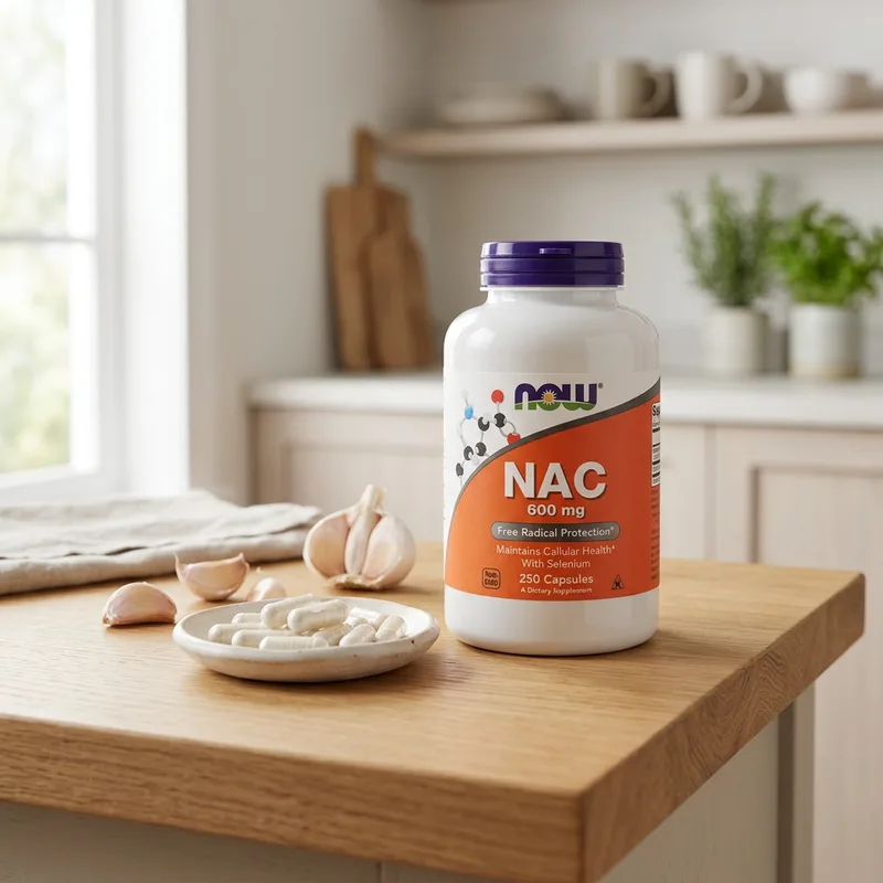 NOW Foods NAC 600 mg produktbilde