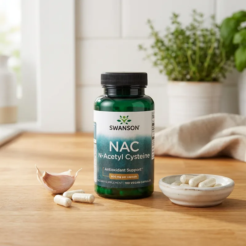 Swanson NAC 600 mg produktbilde