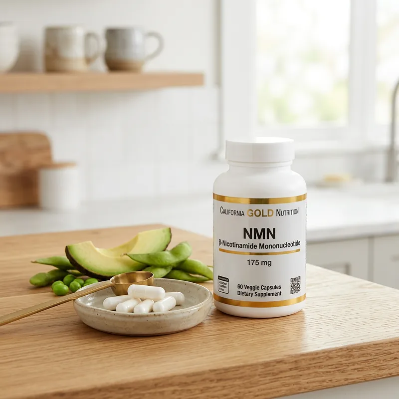California Gold Nutrition NMN 175 mg (60 kapsler) produktbilde