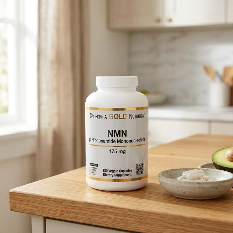 California Gold Nutrition NMN 175 mg (180 kapsler) produktbilde