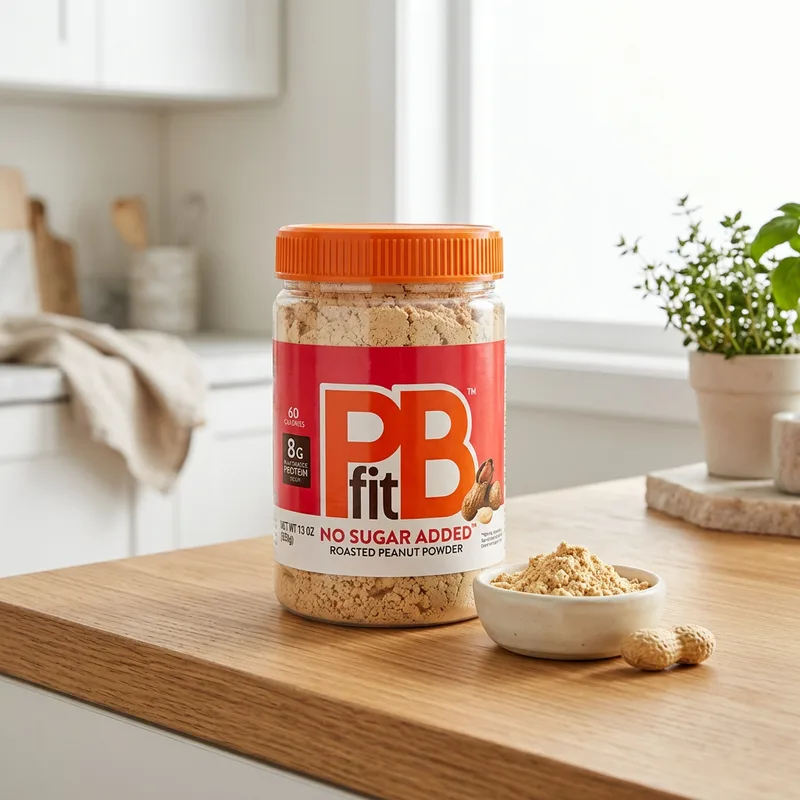 PBfit Roasted Peanut Powder, uten tilsatt sukker produktbilde