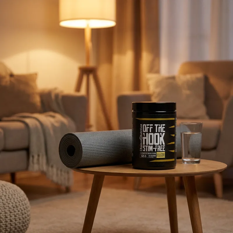Chained Nutrition Off the Hook Stim Free 525 g i hverdagsmiljø