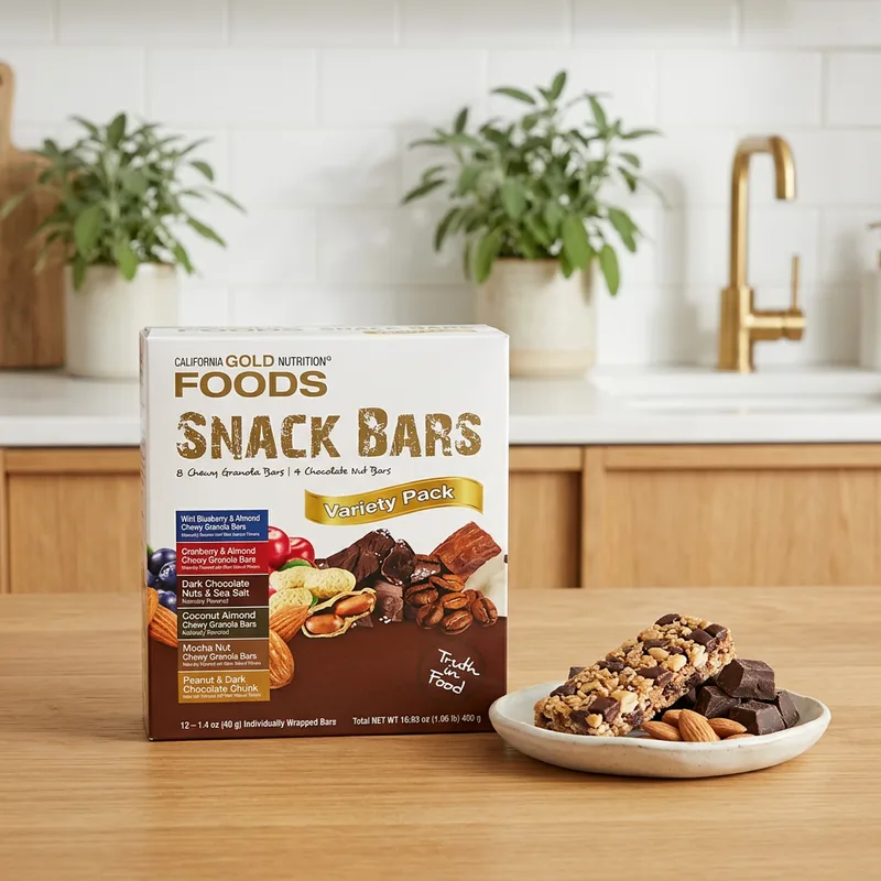 California Gold Nutrition Variety Pack Snack Bars produktbilde