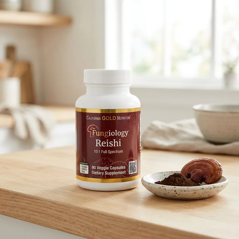 California Gold Nutrition Reishi Full Spectrum produktbilde
