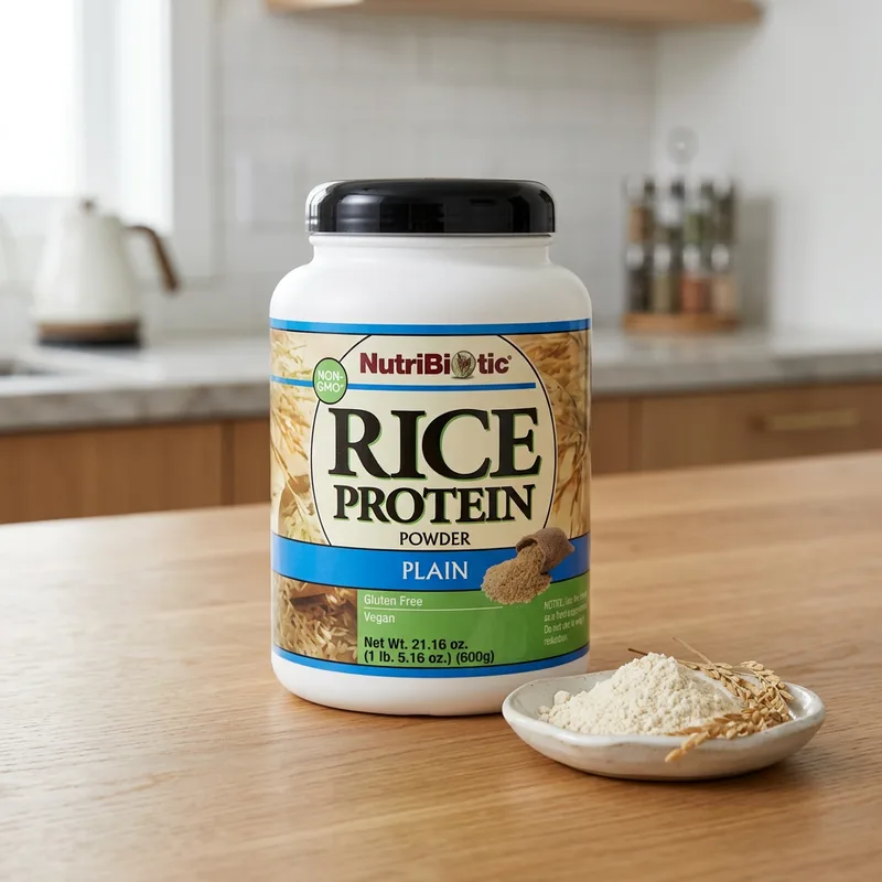 NutriBiotic Rice Protein produktbilde
