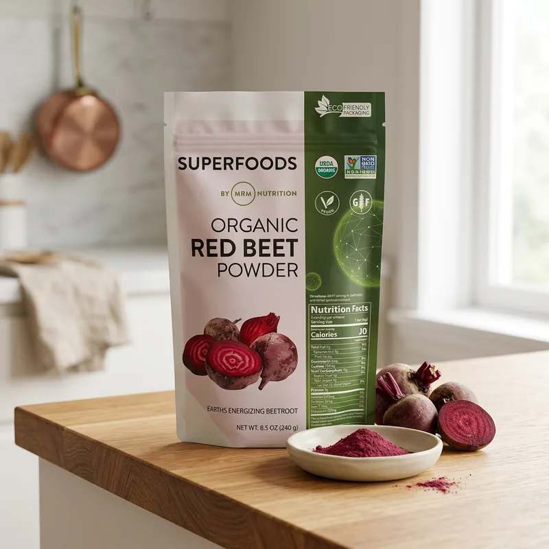 MRM Nutrition Organic Red Beet Powder produktbilde
