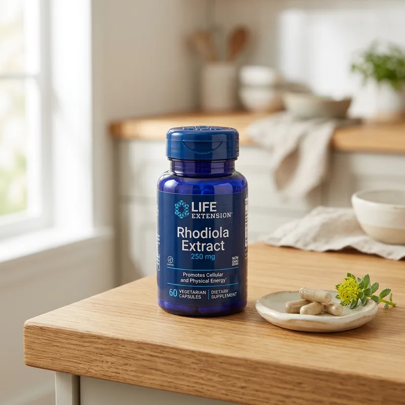 Life Extension Rhodiola Extract 250 mg produktbilde