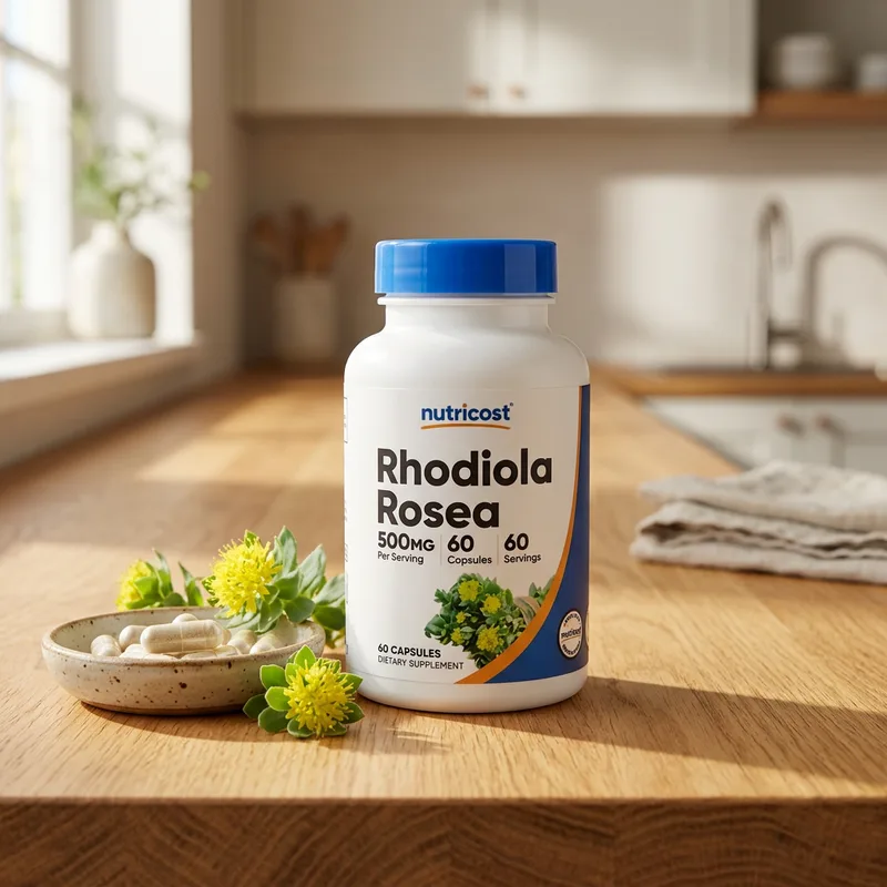 Nutricost Rhodiola Rosea 500 mg produktbilde