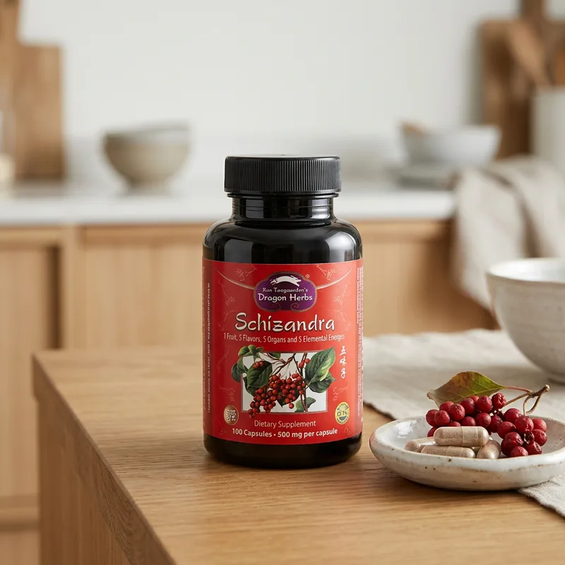 Dragon Herbs Schisandra 500 mg produktbilde