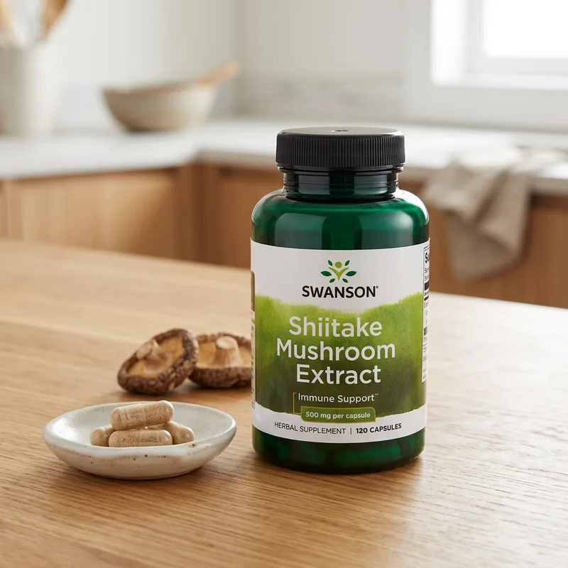 Swanson Shiitake Mushroom Extract produktbilde