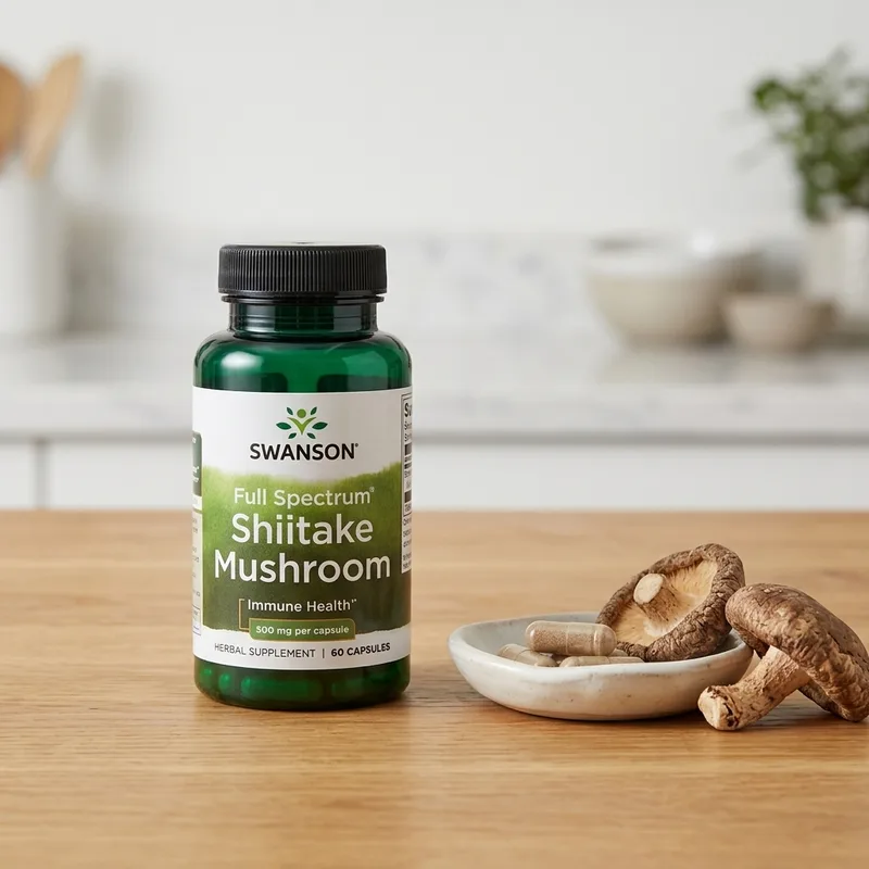 Swanson Full Spectrum Shiitake Mushroom produktbilde