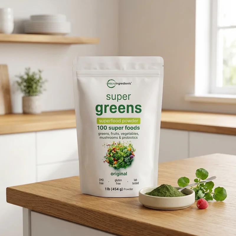 Micro Ingredients Super Greens produktbilde