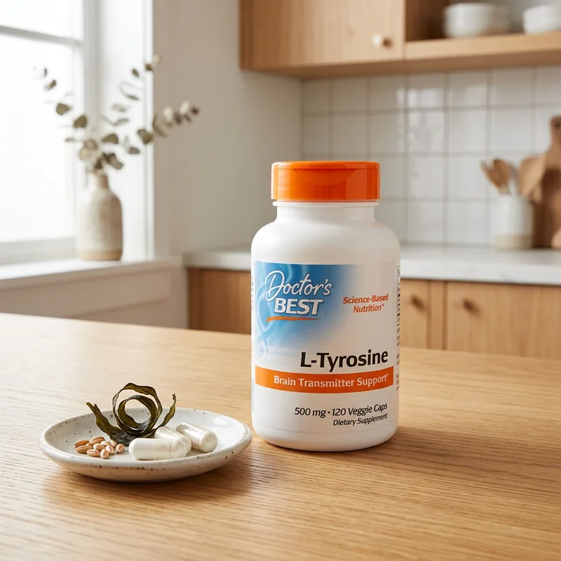 Doctor's Best L-Tyrosine 500 mg produktbilde