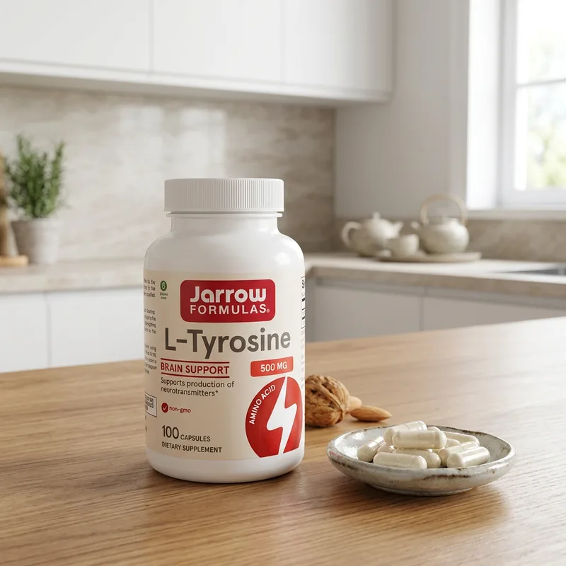 Jarrow Formulas L-Tyrosine 500 mg produktbilde