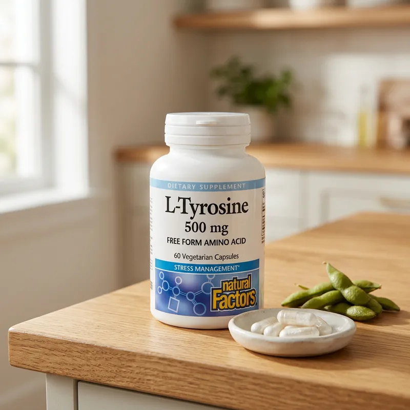 Natural Factors L-Tyrosine 500 mg produktbilde
