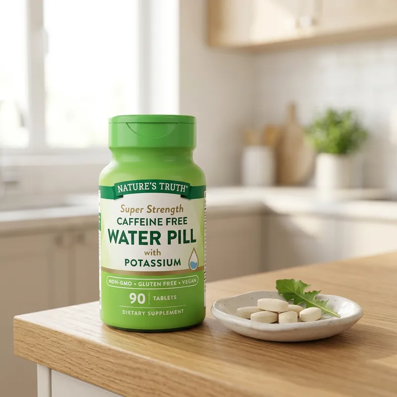Nature's Truth Water Tablet with Potassium produktbilde