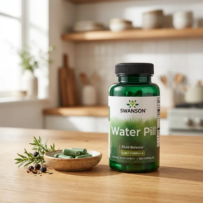 Swanson Water Tablet, kapsler produktbilde