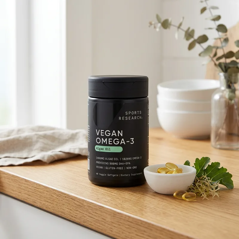 Sports Research Vegan Omega-3 produktbilde