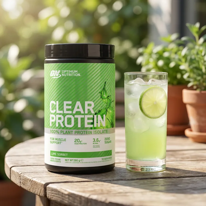 Optimum Nutrition Clear Vegan Protein 280 g i hverdagsmiljø