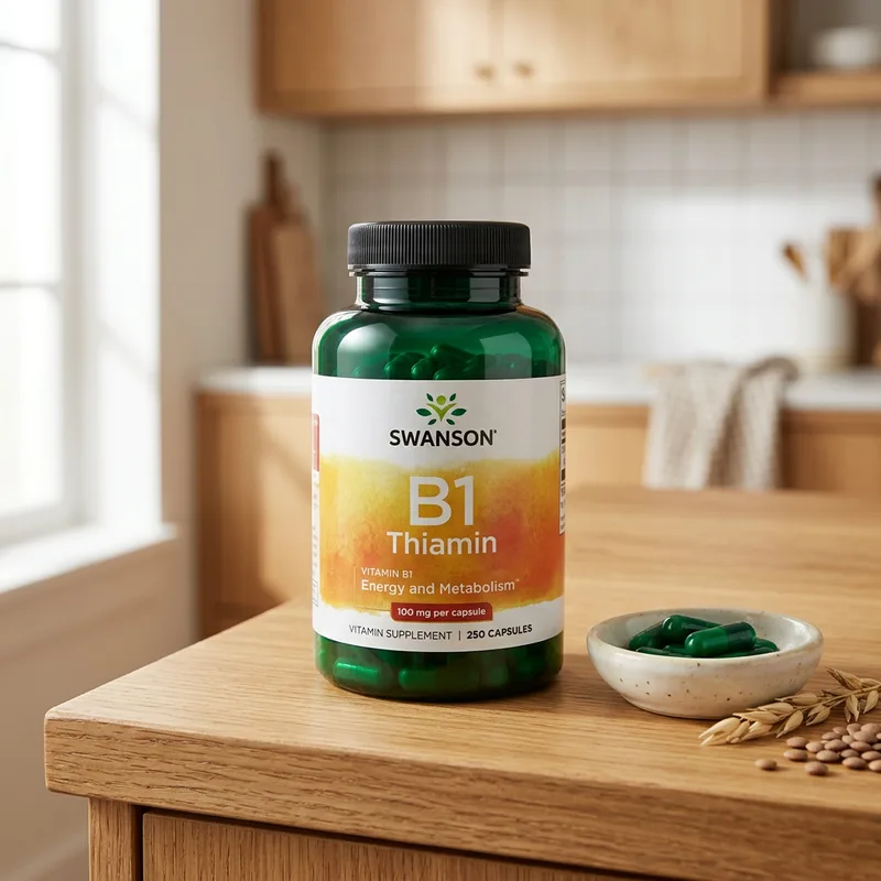 Swanson Vitamin B1 (Tiamin) 100 mg produktbilde