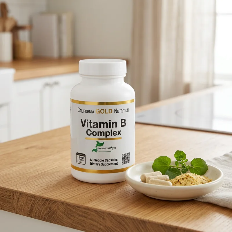 California Gold Nutrition Vitamin B Complex produktbilde